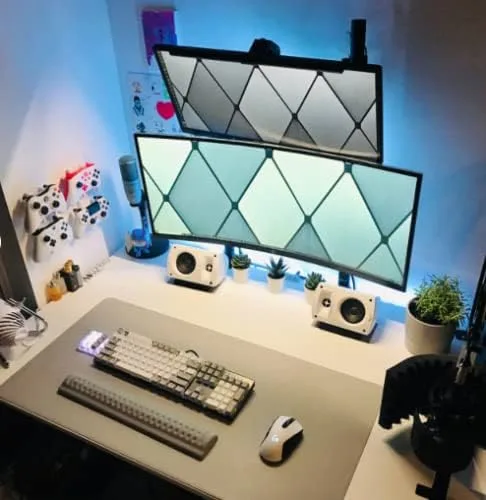 Vista 2 de 3D Lasers Lab - Soporte de pared para mando de Xbox One Microsoft fácil de instalar tira de comandos de 98ft incluida