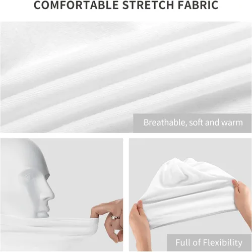 Vista 7 de Gorros de calavera de quimioterapia multifunción para la cabeza, turbante, unisex