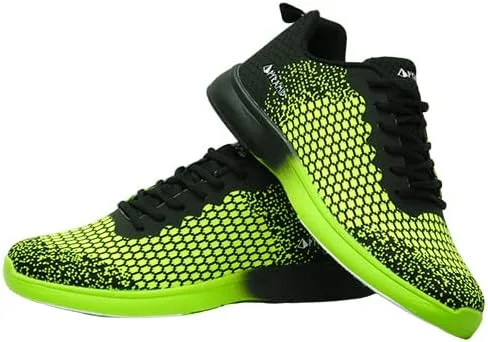 Vista 4 de Pyramid Path Lite - Zapatos de boliche de malla sin costuras para hombre
