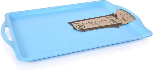 Vista 15 de Mintra Home Bandeja de servir duradera (1 unidad, verde) – Plato con asa de 14 pulgadas 'verde