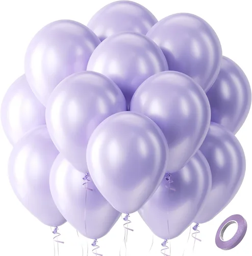 Vista 194 de Bezente Paquete de 150 globos de látex mate color burdeos de 5 pulgadas rojo (07-Red-G42)