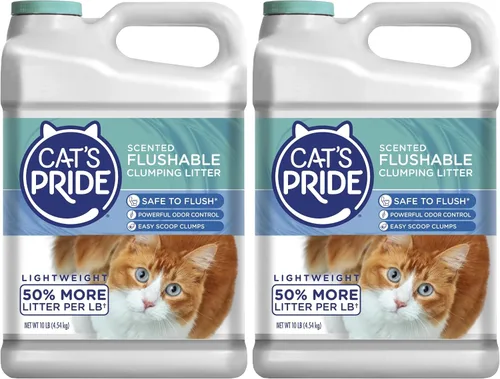 Vista 11 de Cat's Pride Arena aglutinante ligera: bicarbonato de sodio - Potente control de olores - perfumada, 10 libras Baking Soda