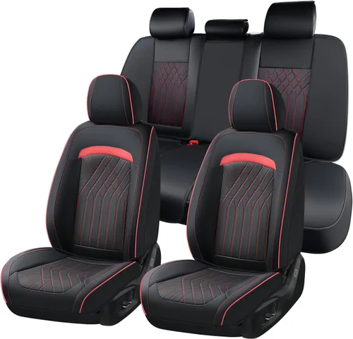 Vista 41 de FLORICH Fundas de asiento delantero de automóvil, fundas de asiento de cuero para automóviles, protector de asiento de automóvil, impermeable
