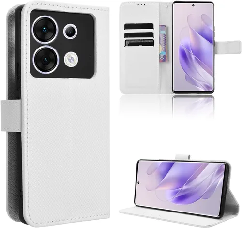 Vista 26 de Funda de cuero compatible con Xiaomi 14, funda de piel sintética compatible con Xiaomi 14 5G, color negro