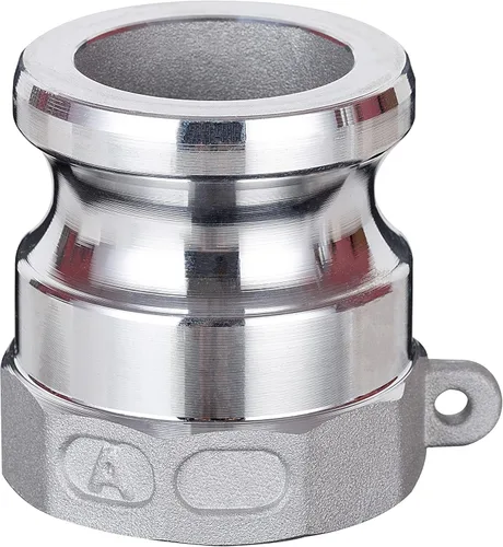 Vista 7 de EASTRANS Aluminio Global Tipo A Leva y Ranura Manguera Acoplador de Manguera Camlock, 1.5" Enchufe x 1.5" NPT Hembra