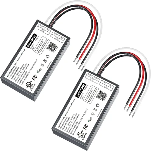 Vista 10 de Controlador LED regulable de 60 W, 12 V, Triac/ELV/MLV AC a DC compatible con Lutron y Leviton Dimmer, fuente de alimentación LED regulable 60W 12V