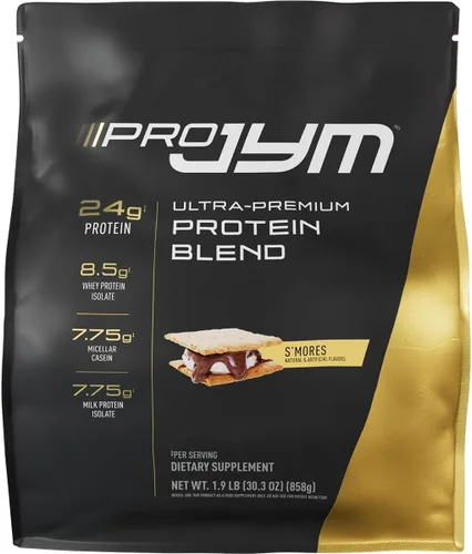 Vista 12 de JYM Supplement Science Pro JYM Rocky Road Proteína en polvo – Aislados de proteína de suero, caseína y proteína de leche, construcción muscular