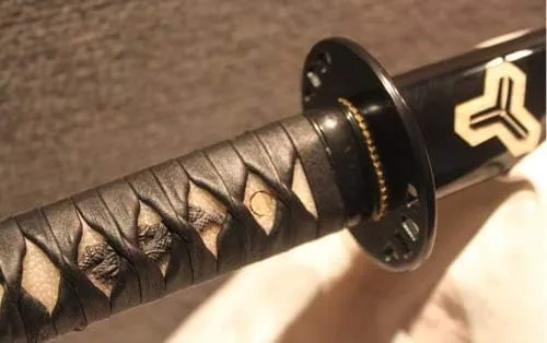 Vista 4 de Espada excelente acero al manganeso espada samurái japonesa Kill Bill Katana Sharp Nice