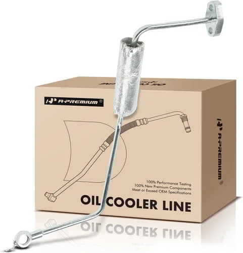A-Premium Línea de alimentación de aceite del turbocompresor compatible con Hyundai Sonata 2011-2014, Santa Fe Sport 2013-2015, 2.0L, Entrada,