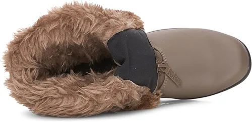 Vista 5 de Botas de invierno para mujer con cremallera frontal y copo de nieve acento Nicole impermeable aisladas para mayor comodidad mantiene los pies