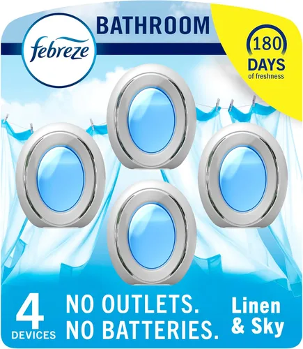 Vista 34 de Febreze Ambientador para espacios pequeños, bayas silvestres, luchador de olores fuertes (1 unidad)