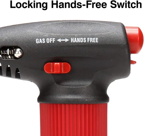 Vista 4 de Master Appliance MT-51 Antorcha de butano profesional, linterna de antorcha manual, antorcha mini de llama ajustable, recargable con combustible