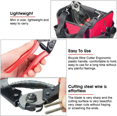 Vista 6 de Cable de acero inoxidable de 1/8 de pulgada de 100 pies – Cuerda de alambre de avión de hebra 7x7 con funda de bucle y dedal – Resistente