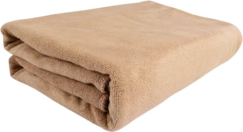 Vista 2 de Toalla de baño de microfibra de gran tamaño (sábana de baño), 1 paquete (32 x 71 pulgadas), extra grande, súper absorbente, de secado rápido, suave