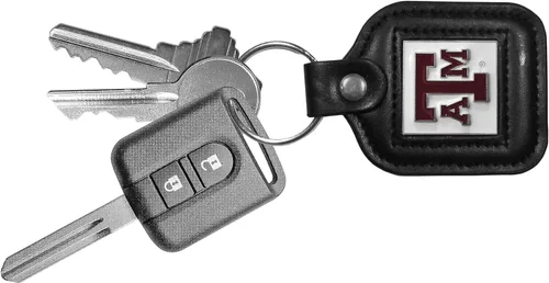Vista 2 de Siskiyou Sports NCAA unisex-adult Square Leather Key Chain
