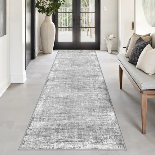 Vista 10 de zesthome Alfombras de 5 x 7 pulgadas - Alfombra lavable resistente a las manchas, alfombras modernas abstractas para sala de estar, dormitorio