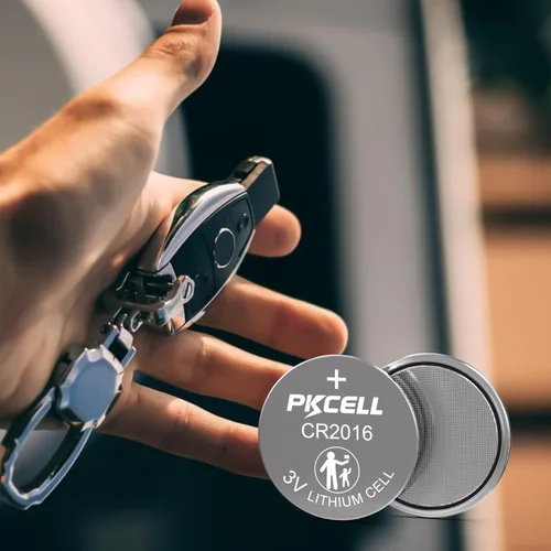 Vista 5 de PKCELL Paquete de 5 baterías CR2016 CR 2016 3V batería de litio