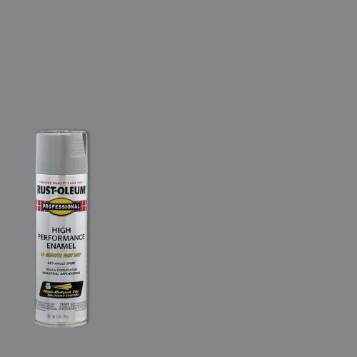 Vista 2 de Rust-Oleum 7515838 Pintura en aerosol de esmalte profesional de alto rendimiento, 14 onzas, aluminio