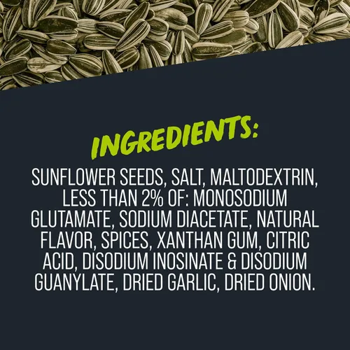 Vista 3 de BIGS Semillas de girasol, sabor a pepinillo de eneldo Vlasic, 5.35 oz.