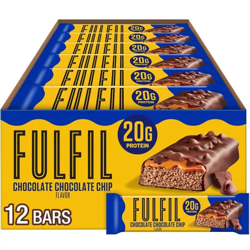 Vista 10 de FULFIL Paquete variado de barras de proteínas, 0.71 oz de proteína, 12