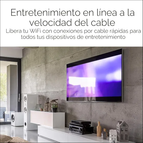 Vista 3 de Netgear GS305 Conmutador no administrado Gigabit Ethernet de 5 puertos, hub de red doméstica, bifurcador Ethernet de oficina, sin software