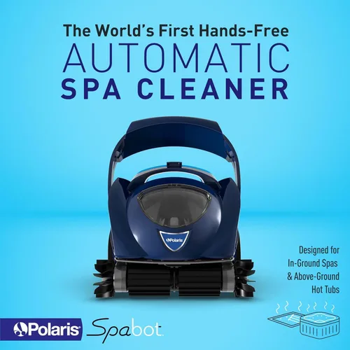 Vista 2 de Polaris Spabot - Limpiador de spa automático manos libres, diseñado para spas en el suelo y jacuzzis sobre el suelo