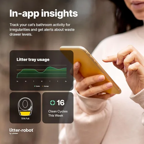 Vista 4 de Rampa Litter-Robot 3 por Whisker, Beige