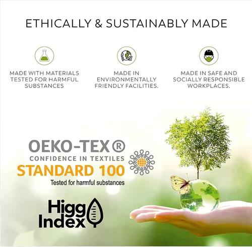 Vista 6 de Juego de 2 fundas de almohada 100 % percal de algodón, suaves y transpirables, tela ligera, tejido suave y aireado, para ella o él