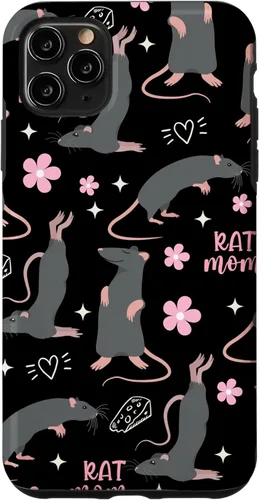 Vista 13 de Funda para iPhone 13 Pro Max Rat Mom Cute Rat Owner Keeper Pet Lover