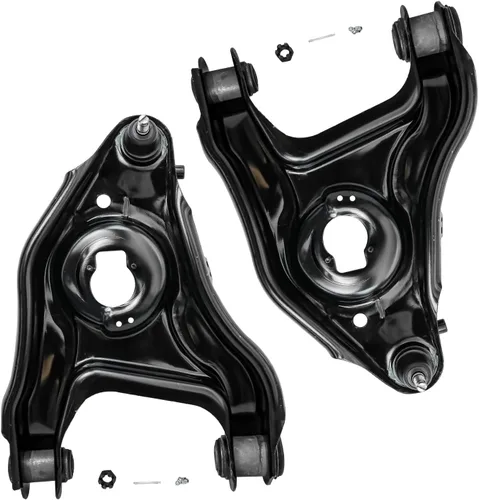 Vista 330 de Detroit Axle - Kit de suspensión frontal de 10 piezas para Chevy Trailblazer EXT GMC Envoy XL XUV Buick Rainier Isuzu Ascender Olds Bravada, brazos
