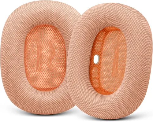 Vista 12 de GEVO Almohadillas de repuesto mejoradas para auriculares Apple AirPods Max, almohadillas de tela de malla para los oídos con espuma viscoelástica e