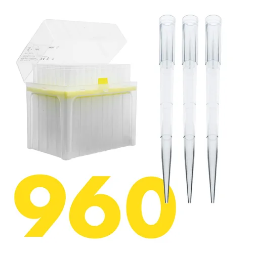 Vista 26 de Kashi Scientific 5000uL Puntas de pipeta universales para laboratorio en estuche, estériles, libres de DNasa/RNAsa, seguras contra pirógenos
