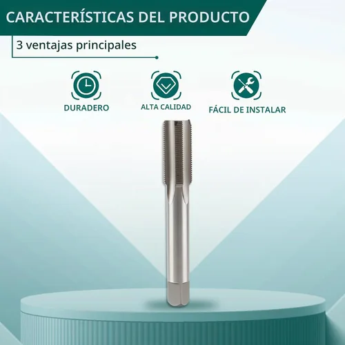 Vista 4 de AUTOKAY Nuevo HSS 5/8"-24 UNEF - Juego de roscas y troqueles para mano derecha (5/8x24) RH