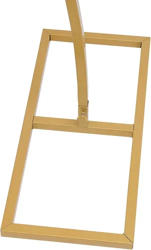 Vista 5 de Soporte de arco de globos de metal de 7.7 pies, marco de arco de boda, soporte de fondo de arco de corazón, decoración de fondo floral