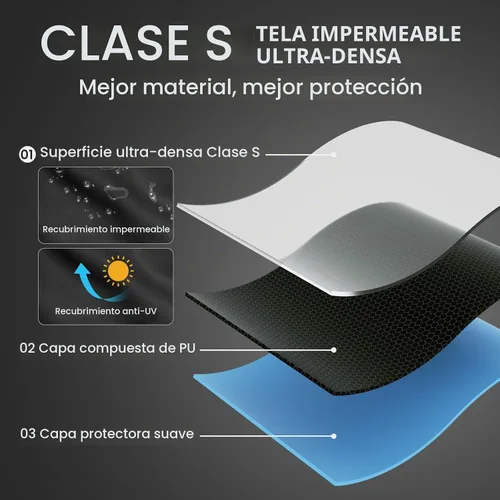 Vista 5 de Cubierta antipolvo para teclado de piano eléctrico de 61/88 teclas - Impermeable, a prueba de polvo, resistente a los arañazos, ajuste ajustable