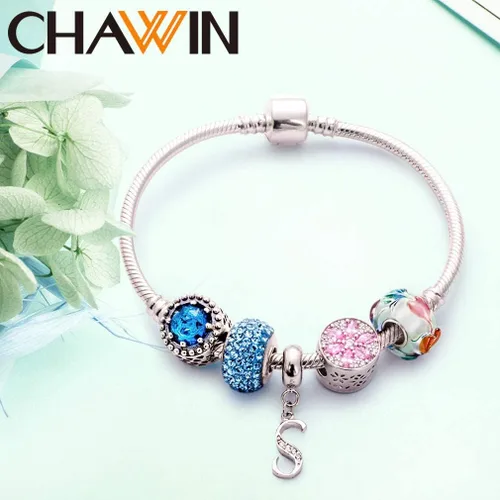 Vista 5 de Abalorios de cristal de Murano auténticos dijes de plata de ley 925 con núcleo de flor roja, corazón rosa, cuentas de vidrio blancas y amarillas