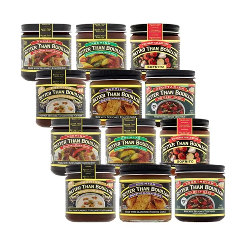 Vista 12 de Mejor que Bouillon - Base de chile, base de adobo, base de chipotle ahumado y base de sofrito (paquete de variedad)