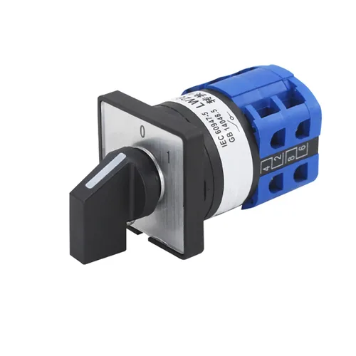 Interruptor selector de cambio universal, interruptor de transferencia de energía, 2 posiciones 8 terminales, LW26-10 C04/2 380V 10A Motor,