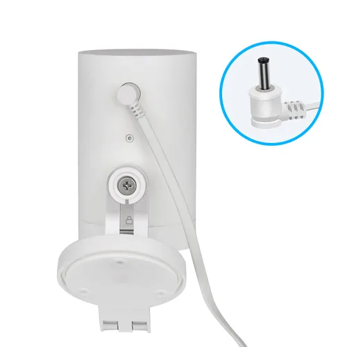 Vista 5 de Cable de carga de alimentación compatible con la batería de la cámara Stick Up y la batería de la cámara Spotlight, cable de carga de 10 pies