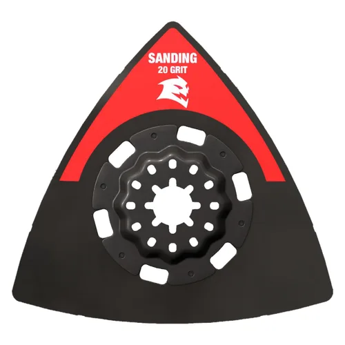 Vista 4 de Diablo Almohadilla de lijado oscilante Starlock - Accesorio seguro para lijado de precisión en espacios reducidos, 3-3/4" - DOSSAND