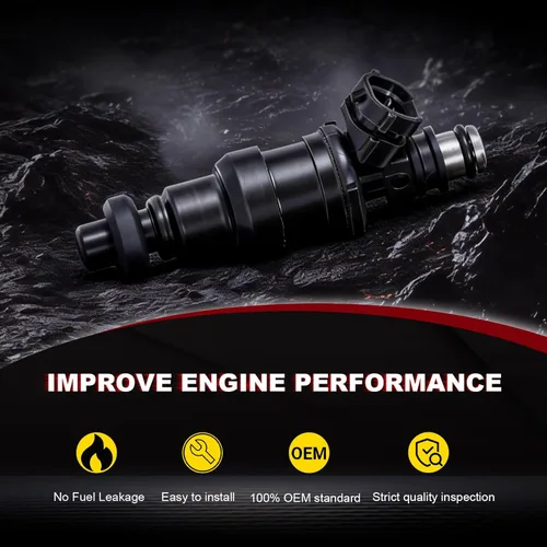 Vista 8 de Juego de 6 inyectores de combustible ANGLEWIDE FJ95 para 1994-1999 para Buick for Centur/for Regal, 1995-1999 para Chevrolet para Monte Carlo