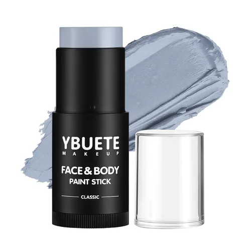 Vista 20 de YBUETE Palo de pintura a base de agua blanca para Halloween SFX Maquillaje Blanco