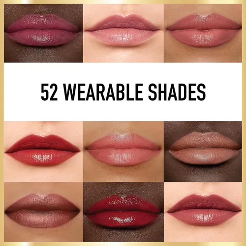 Vista 5 de L'Oreal Paris Colour Riche - Lápiz labial satinado para labios hidratados, maquillaje de labios con aceite de argán y vitamina E, vale la pena, 0.13
