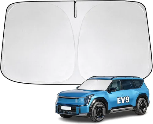 Vista 32 de Parasol para parabrisas delantero compatible con Toyota RAV4 2019 2020 2021 2022 2023 2024 2025, protector de visera solar bloquea los rayos UV