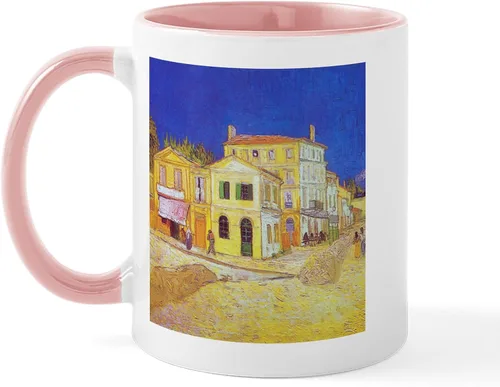 Vista 16 de CafePress Irises By Vincent Van Gogh Taza de café de cerámica de 11 oz (11.0 fl oz)