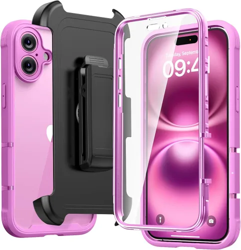 Vista 150 de DIACLARA - Funda transparente compatible con iPhone XR 6.1 pulgadas 2018