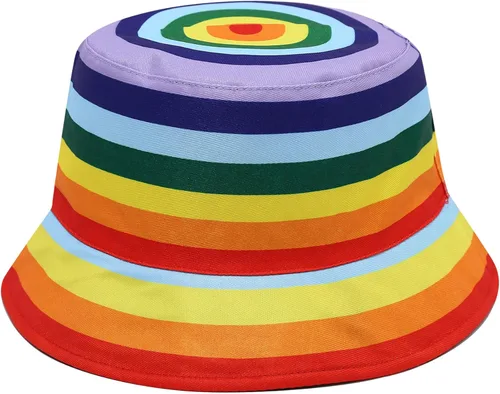 Vista 7 de Sombrero de pescador reversible de doble cara con estampado unisex Banana