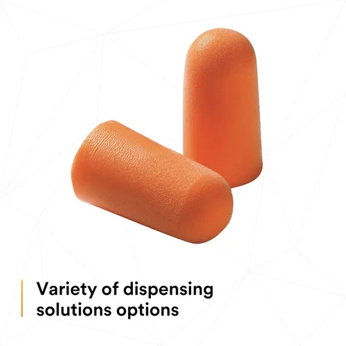 Vista 6 de 3M One Touch 1100 Tapones para los oídos Recambio 391-1100 (paquete de 500)