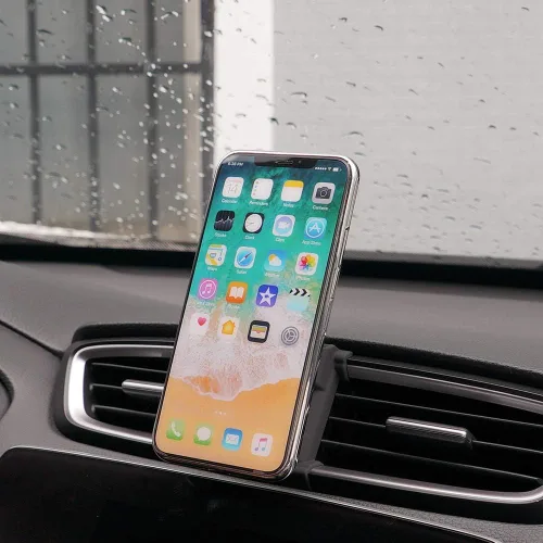 Vista 3 de BEERTE Soporte de teléfono compatible con Honda CRV 2022 2021 2020 2019 2018 2017 ajustable ventilación de aire para salpicadero de automóvil