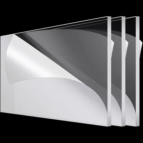 Vista 12 de Roowest 4 piezas de hojas acrílicas blancas de 12 x 16 pulgadas, 1/8 pulgadas de grosor, paneles de plástico cortados a medida, panel de tablero